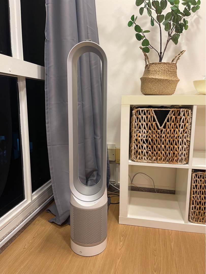 Dyson Fan AM11 White Silver, Furniture & Home Living, Lighting & Fans