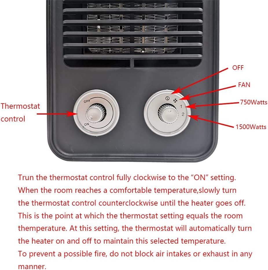 Electric Heater indoor use Portable Ceramic Space Heater for Office 1500W,  Furniture u0026 Home Living, Home Improvement u0026 Organisation, Home Improvement  Tools u0026 Accessories on Carousell