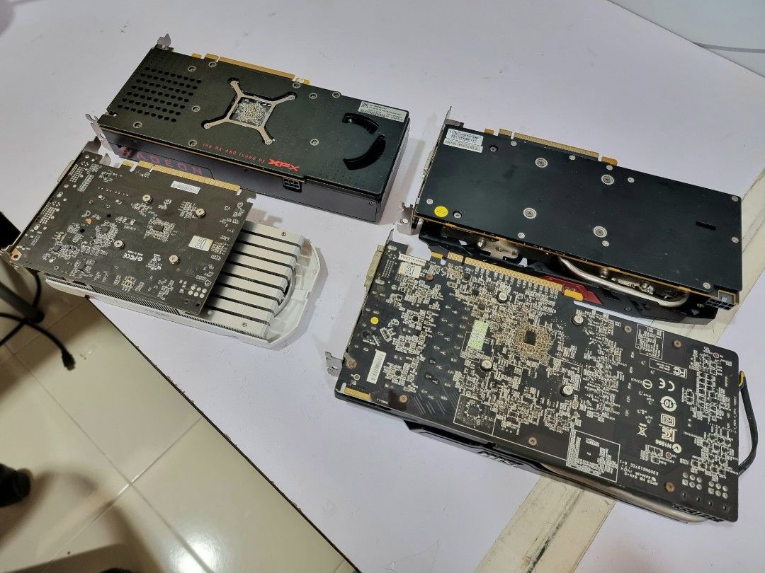 Faulty Graphic Card RX480 8GB RX470 4GB GTX750Ti 2GB R9 270X