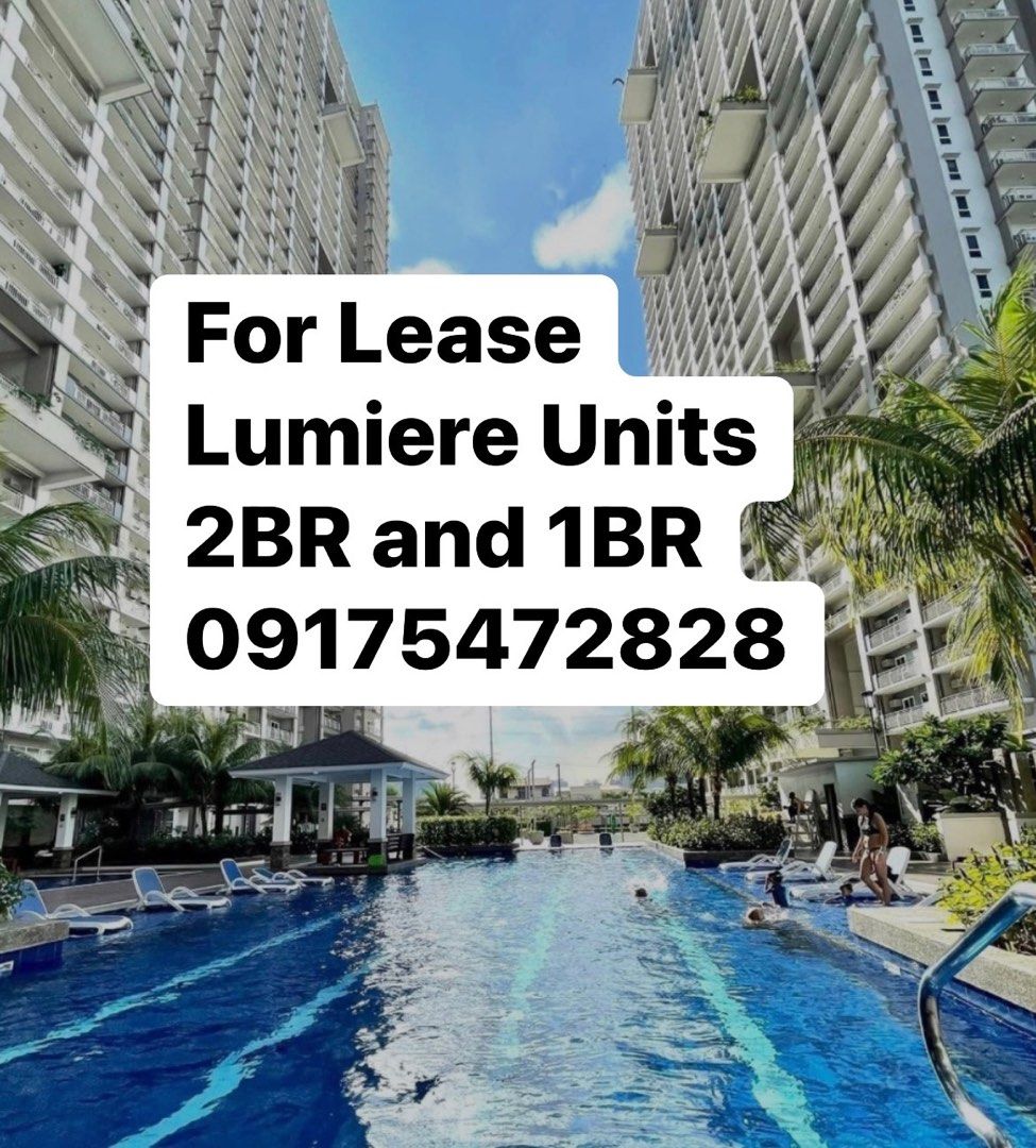 For Lease Lumiere Units (Category: Apartments & Condos) located in Muntinlupa City. Submitted by ninapgonzales (Listing ID 1251834635, Image 1). Description: For Lease Several Units in Lumiere 2BR and 1BR 09175472828 #forlease #lumiere #pasig.