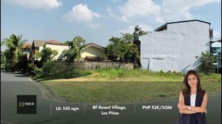 FOR SALE: 343 sqm Residential Lot in BF Resort Village, Las Piñas
