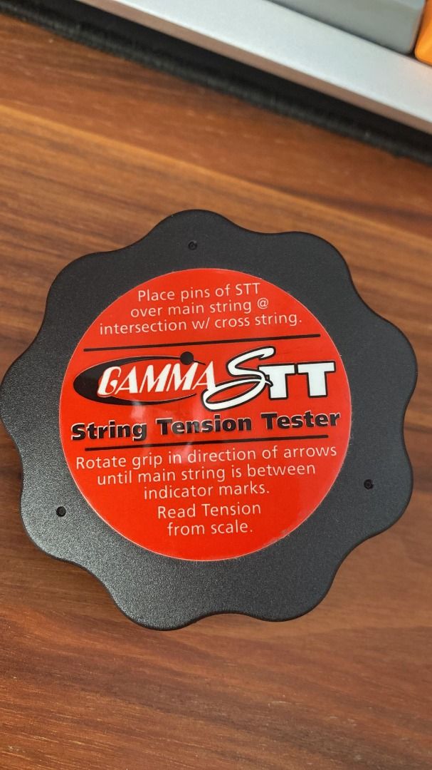 Gamma string tension tester, Sports Equipment, Sports & Games, Racket