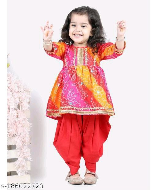 Dhoti for baby sales girl