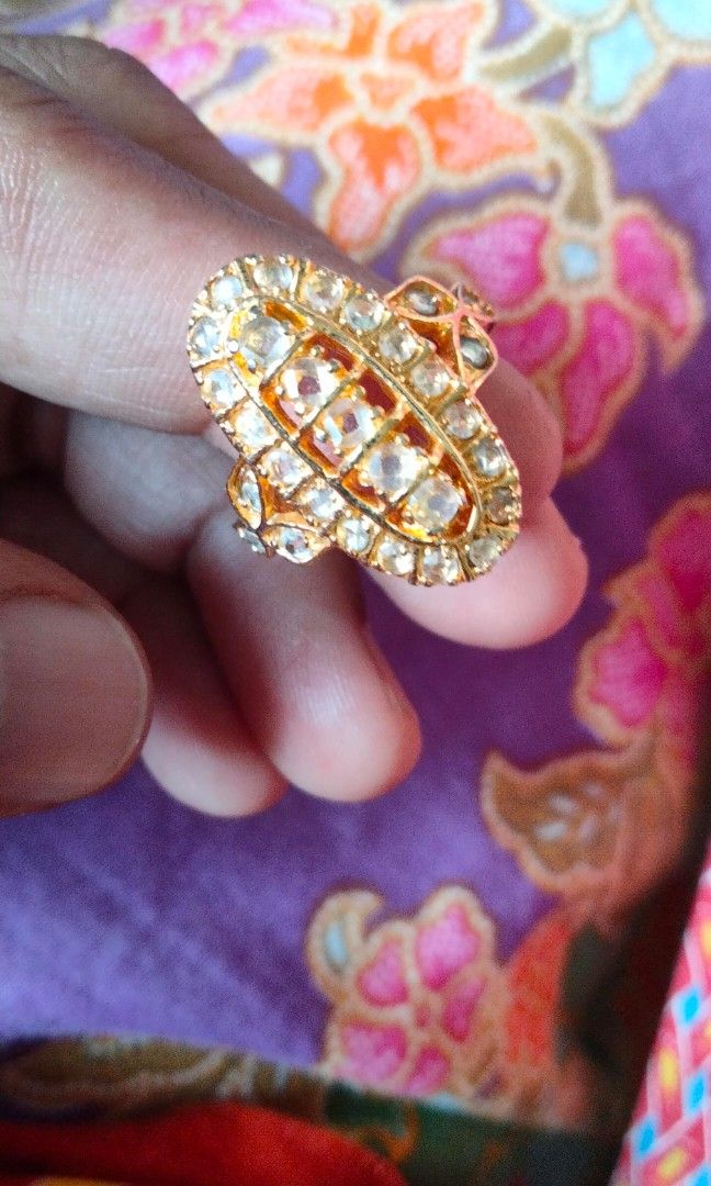 Gold plated on sale vintage ring