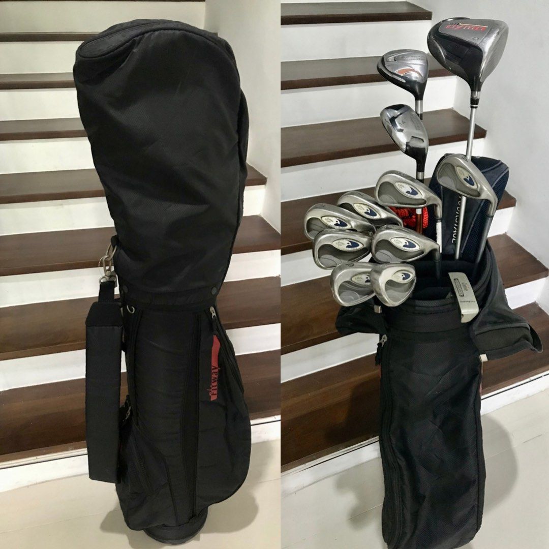 Golf Full Set, Driver Nike Dymo USA, Iron Callaway Hawkeye, Wood 3