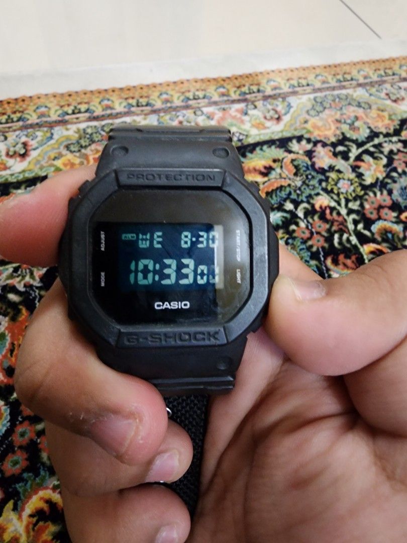 G SHOCK DW 5600BBN Men s Fashion Watches Accessories Watches