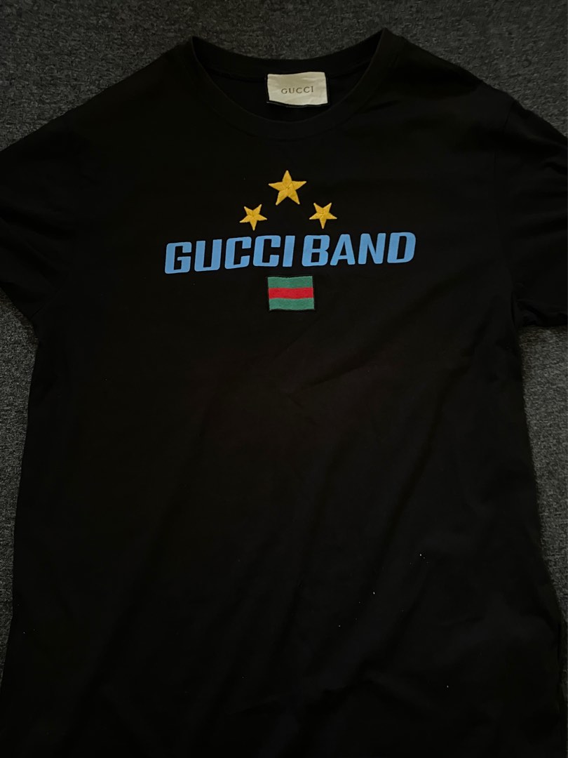 Gucci band t shirt store