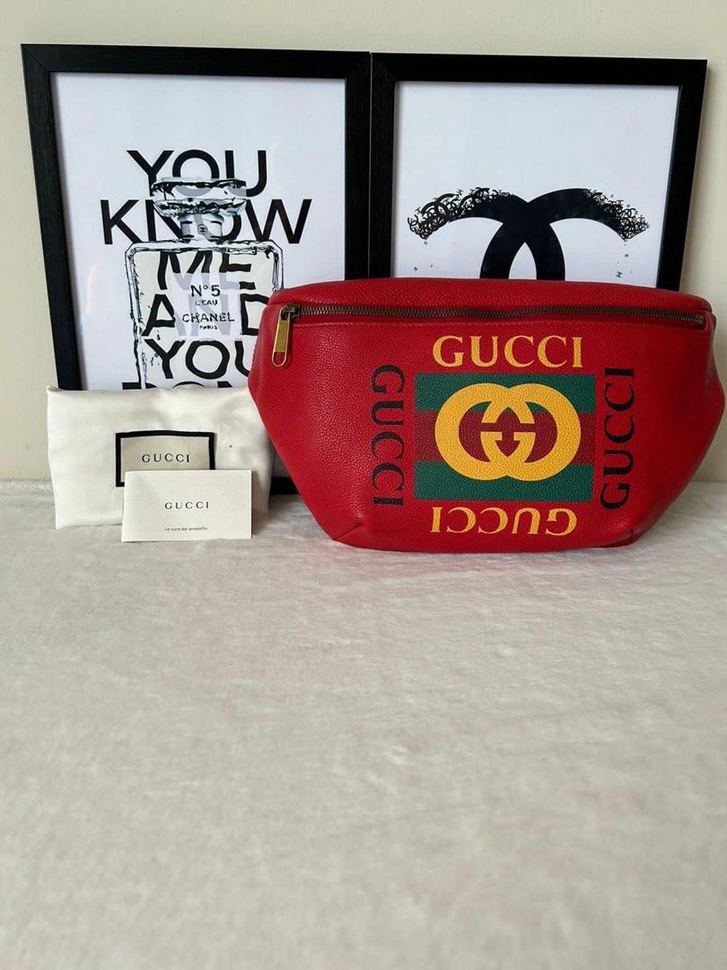 Gucci Small Printed Belt Bum Bag