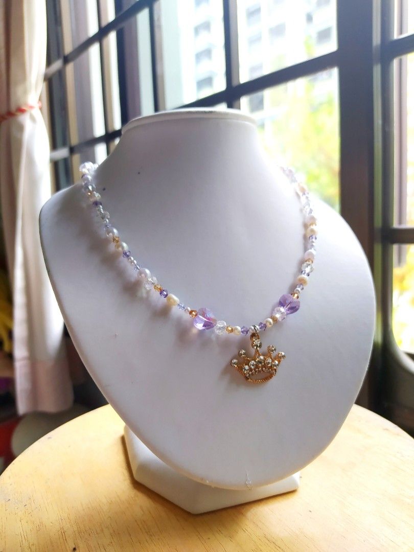 Purple necklaces new arrivals