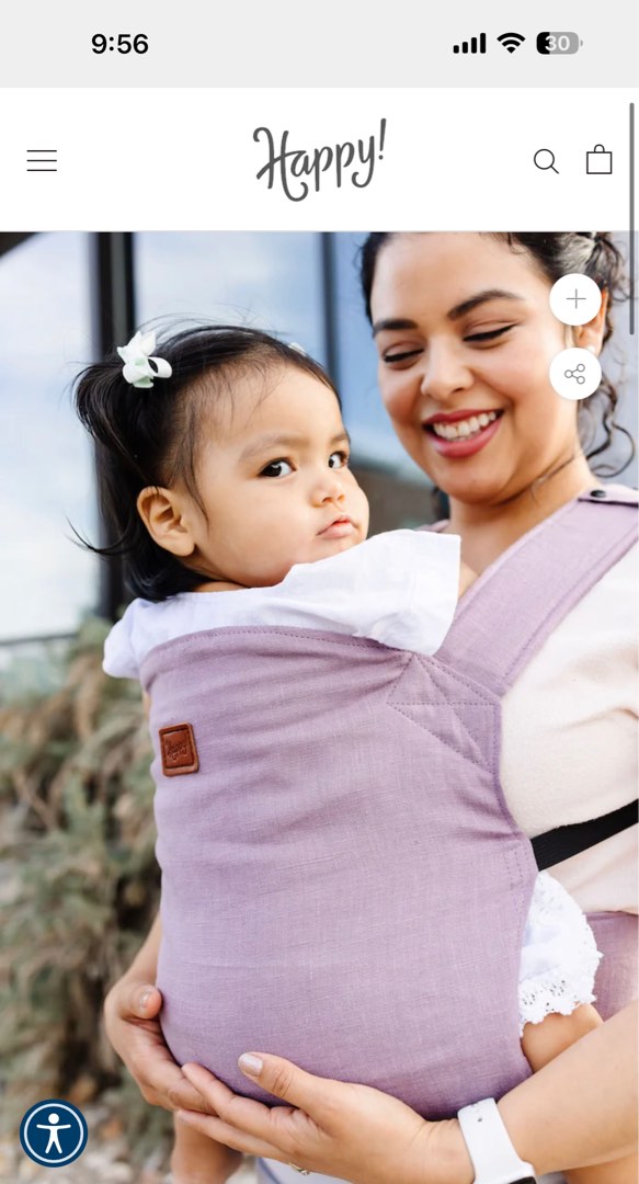 Happy baby carrier, Babies & Kids, Going Out, Carriers & Slings on