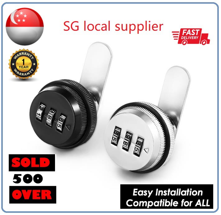 HDB/condo mailbox lock letter box lock keyless digital lock****(20mm