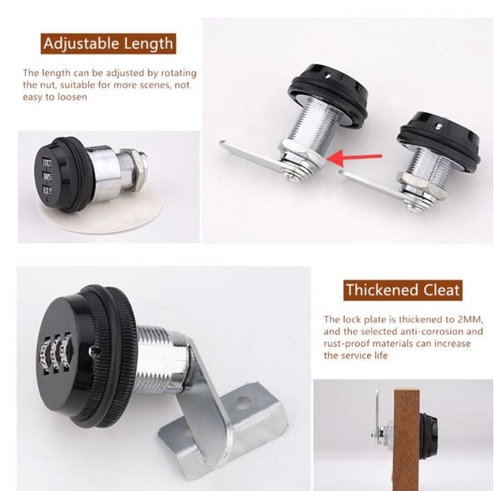 HDB/condo mailbox lock letter box lock keyless digital lock****(20mm