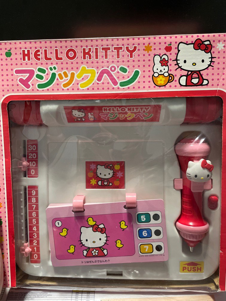 日本限定絕版Hello Kitty 問題機, 興趣及遊戲, 玩具& 遊戲類- Carousell