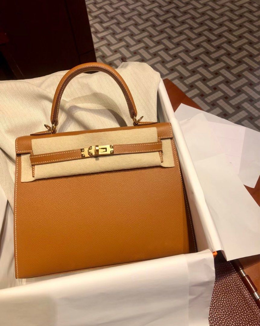 BNIB Hermes Birkin Sellier 30 Epsom Calfskin Etoupe GHW 2023 B