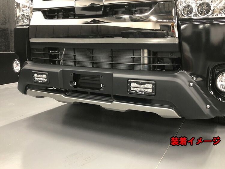 Hiace TRD Diffuser W/Foglight, Car Accessories, Accessories on Carousell