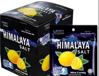 Big Foot Himalaya Salt Mint Candy Ginger Lemon Flavour (Extra Cool) 15g  (Pack of 12)