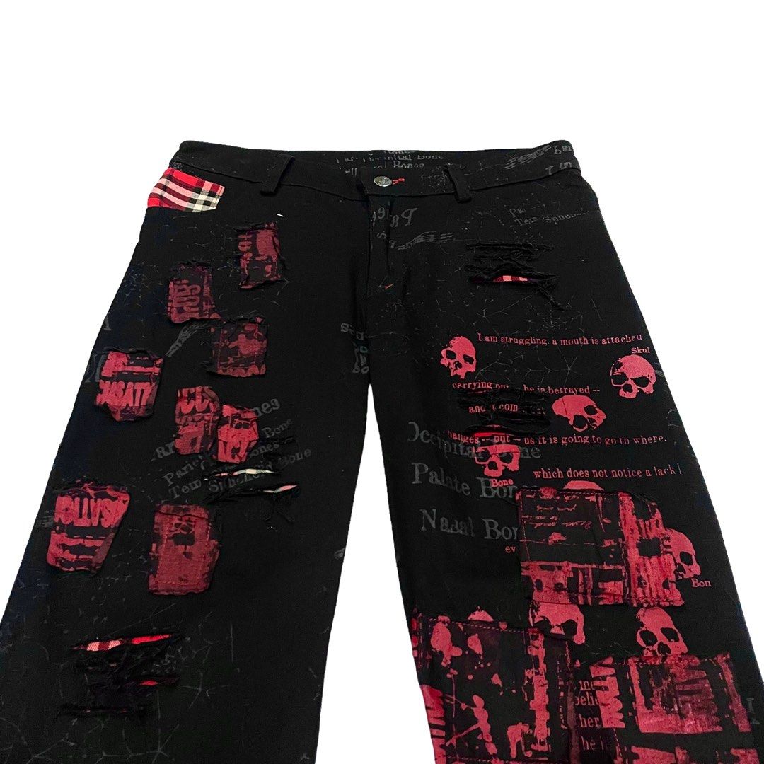 h.NAOTO H.Anarchyism For Plus “Laced” Bootcut Pant