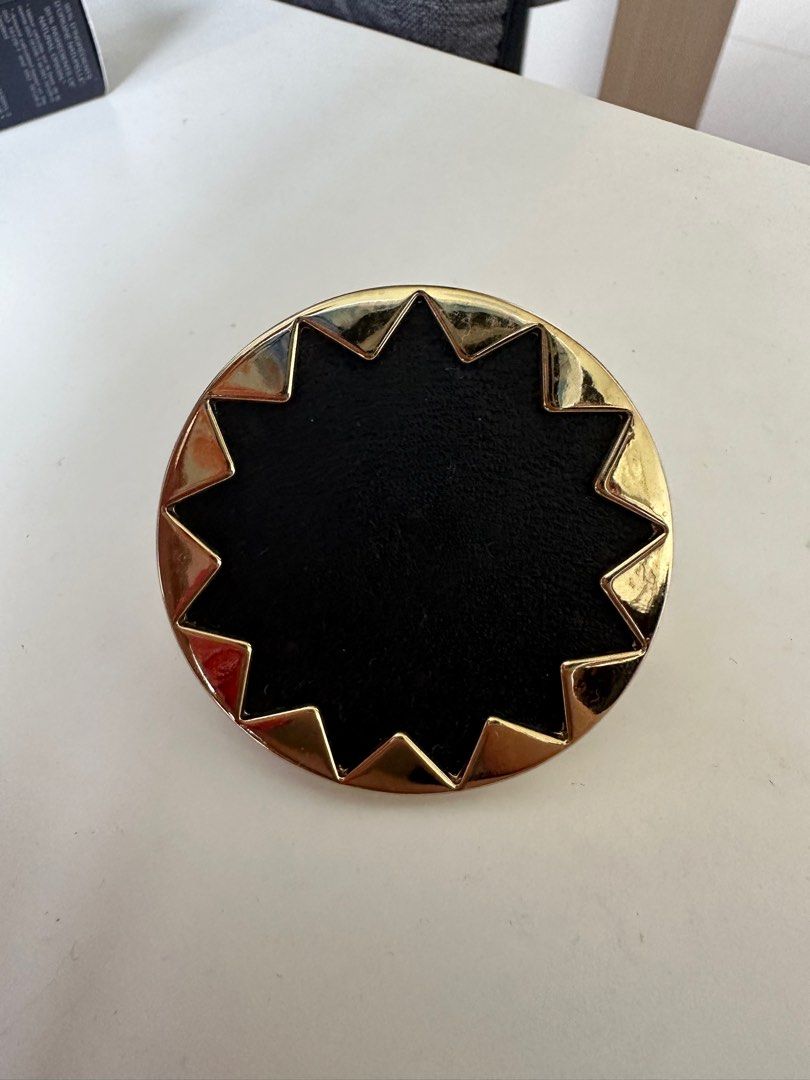 HOUSE OF HARLOW 1960 NICOLE RICHIE OVERSIZE SUNBURST COCKTAIL RING