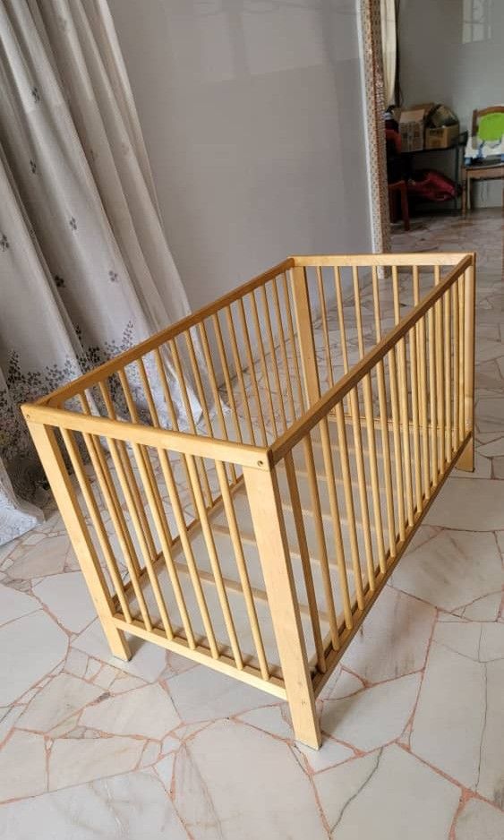 Ikea Baby Cot, Babies & Kids, Baby Nursery & Kids Furniture, Cots