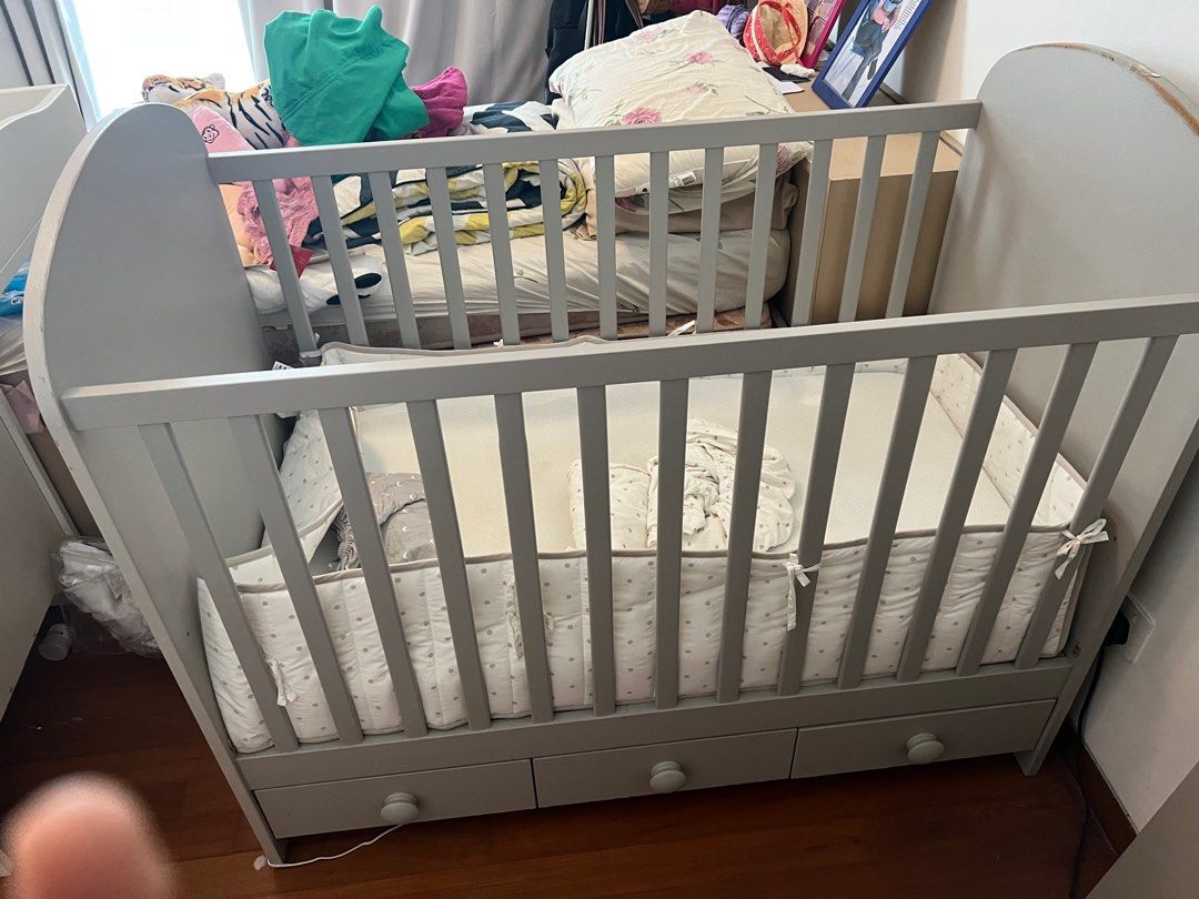 Gonatt ikea crib discount