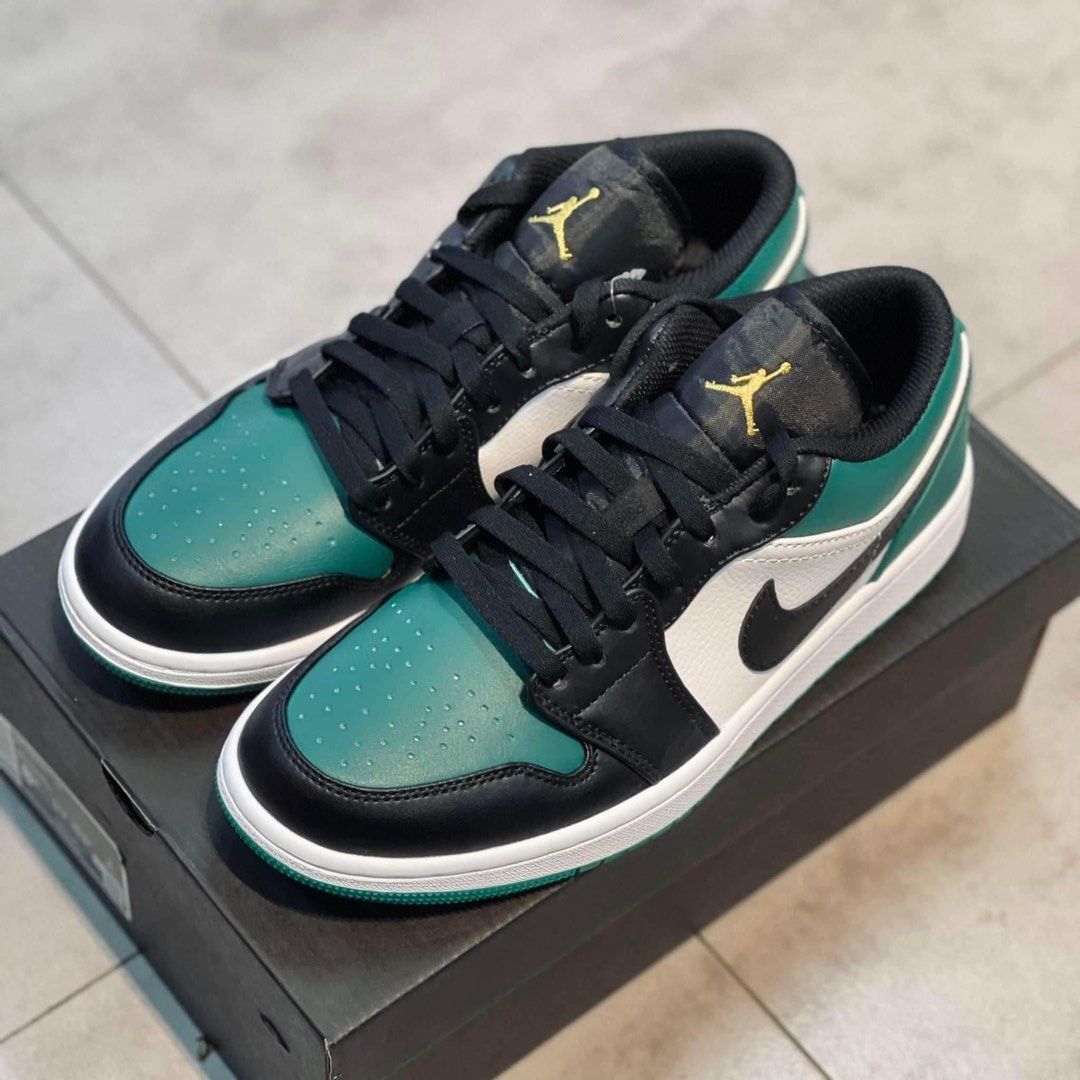 aj1 low green toe