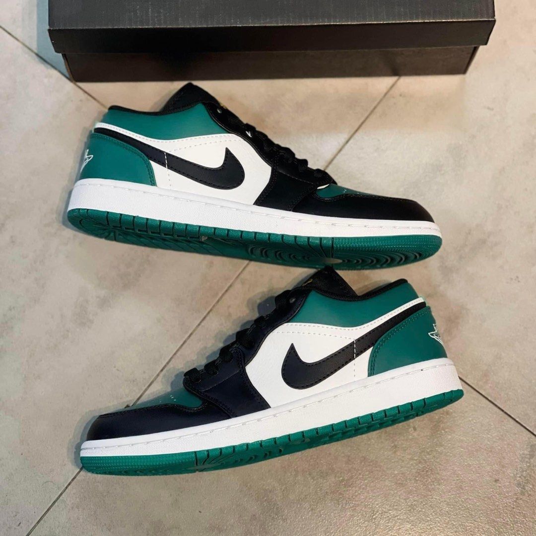 aj1 low green toe