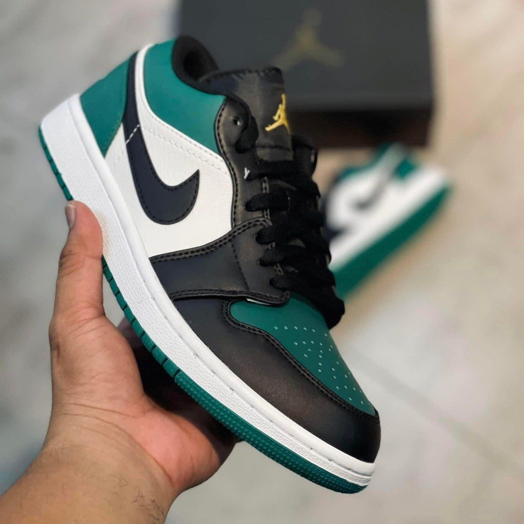 aj1 low green toe