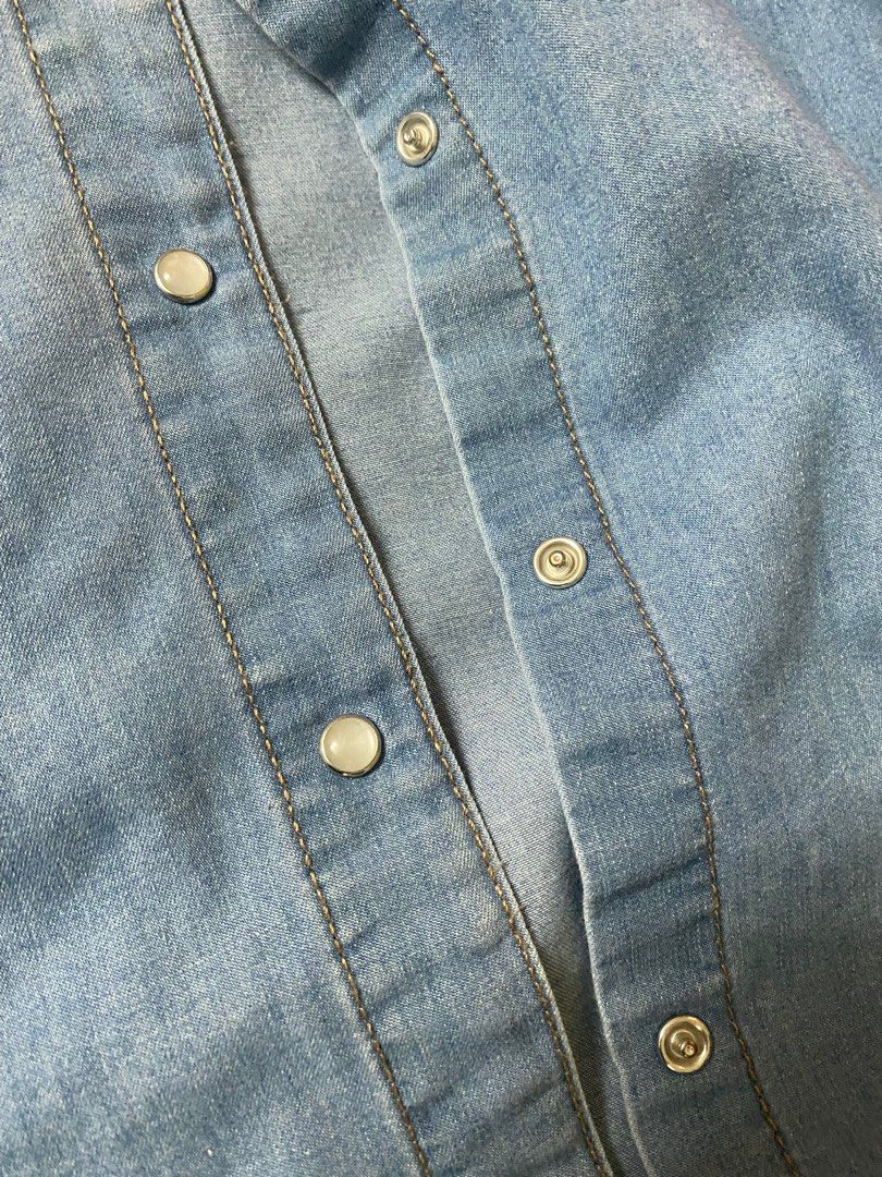 Jacqueline de cheap yong denim dress