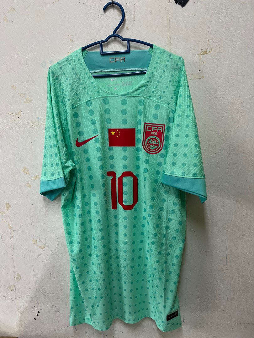 Jersey China Fa 2023 away Player issue, Men's Fashion, Activewear on