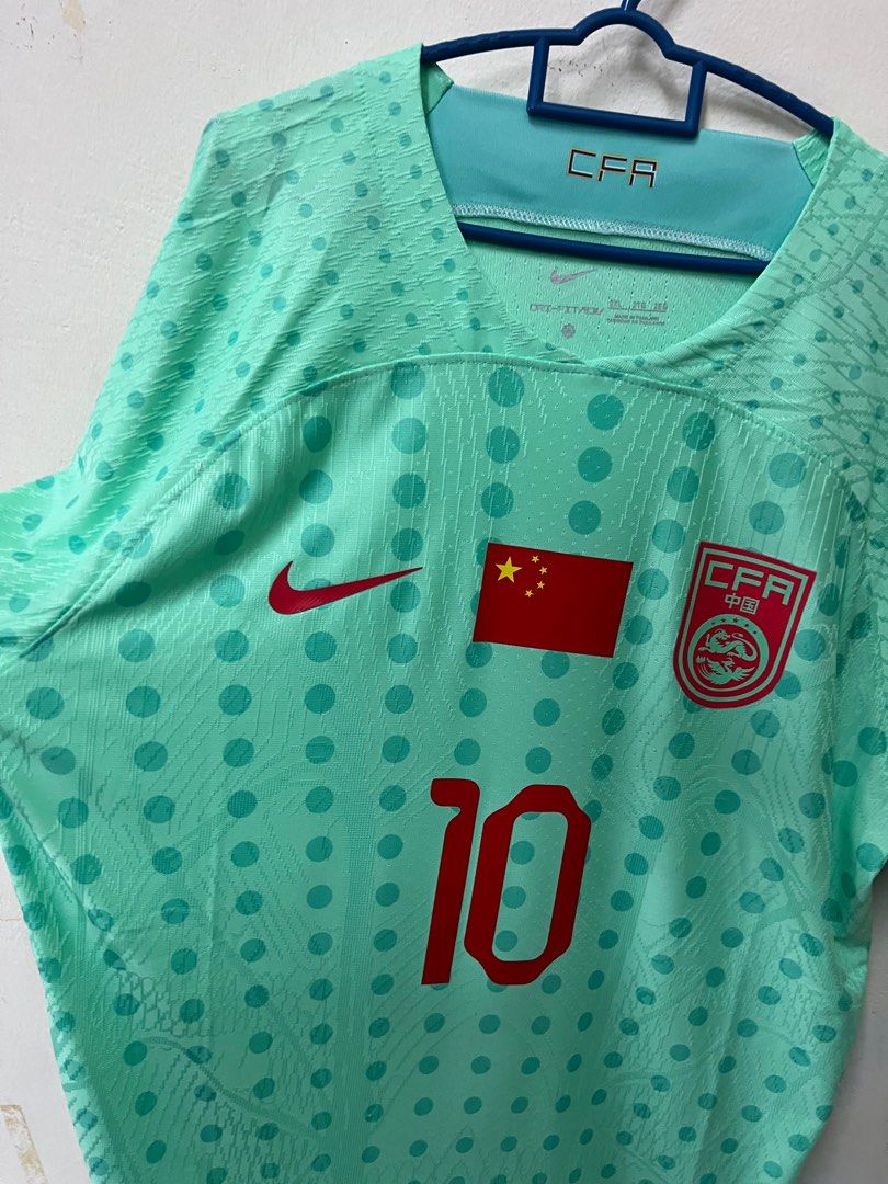 Jersey China Fa 2023 away Player issue, Men's Fashion, Activewear on