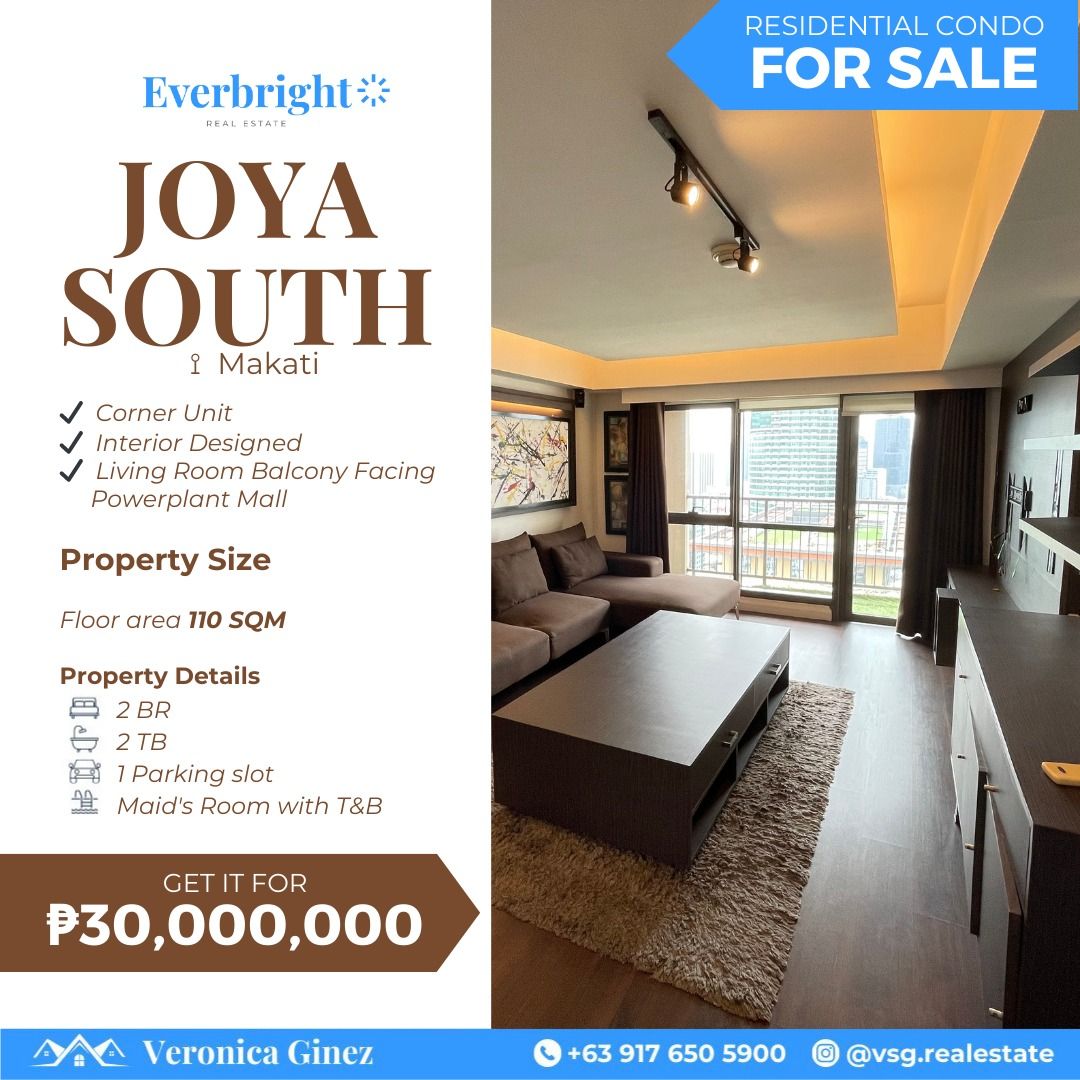 Joya Lofts and Towers Makati 2BR Unit For Sale on Carousell