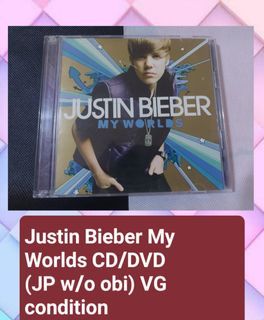 Justin Bieber My Worlds CD/DVD (unsealed)