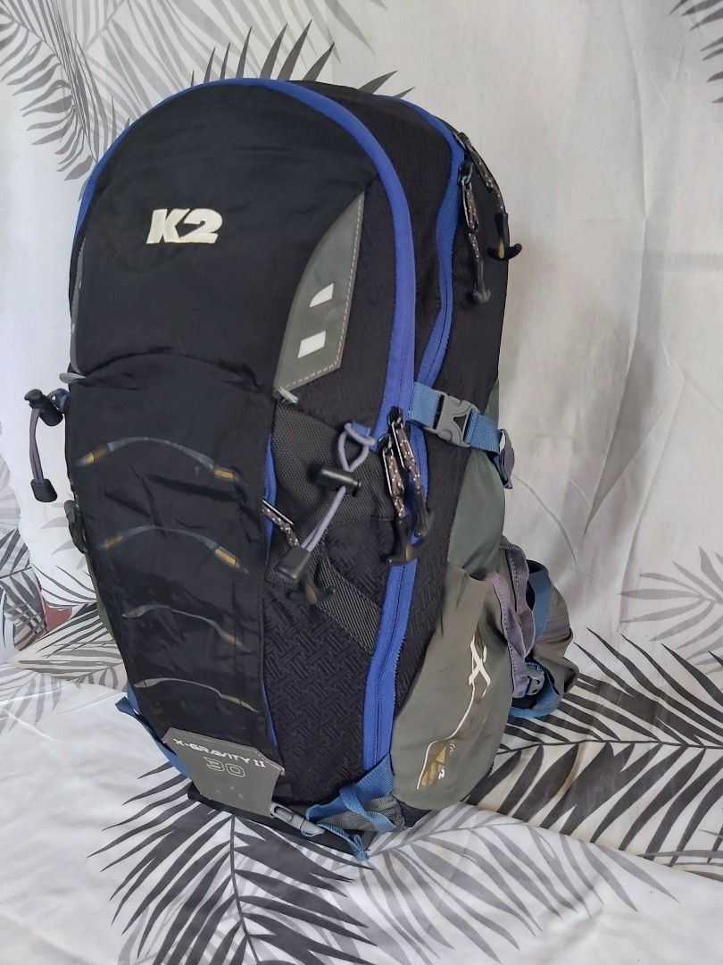 K2 Gravity 30L (Category: Backpacks) located in Davao. Submitted by bae214214 (Listing ID 1251952359, Image 3). Description: k2 X-gravity II 30liters P1,350 with replace raincover Excellent color and condition no issue, very malinis, at napakaganda ng design nito..