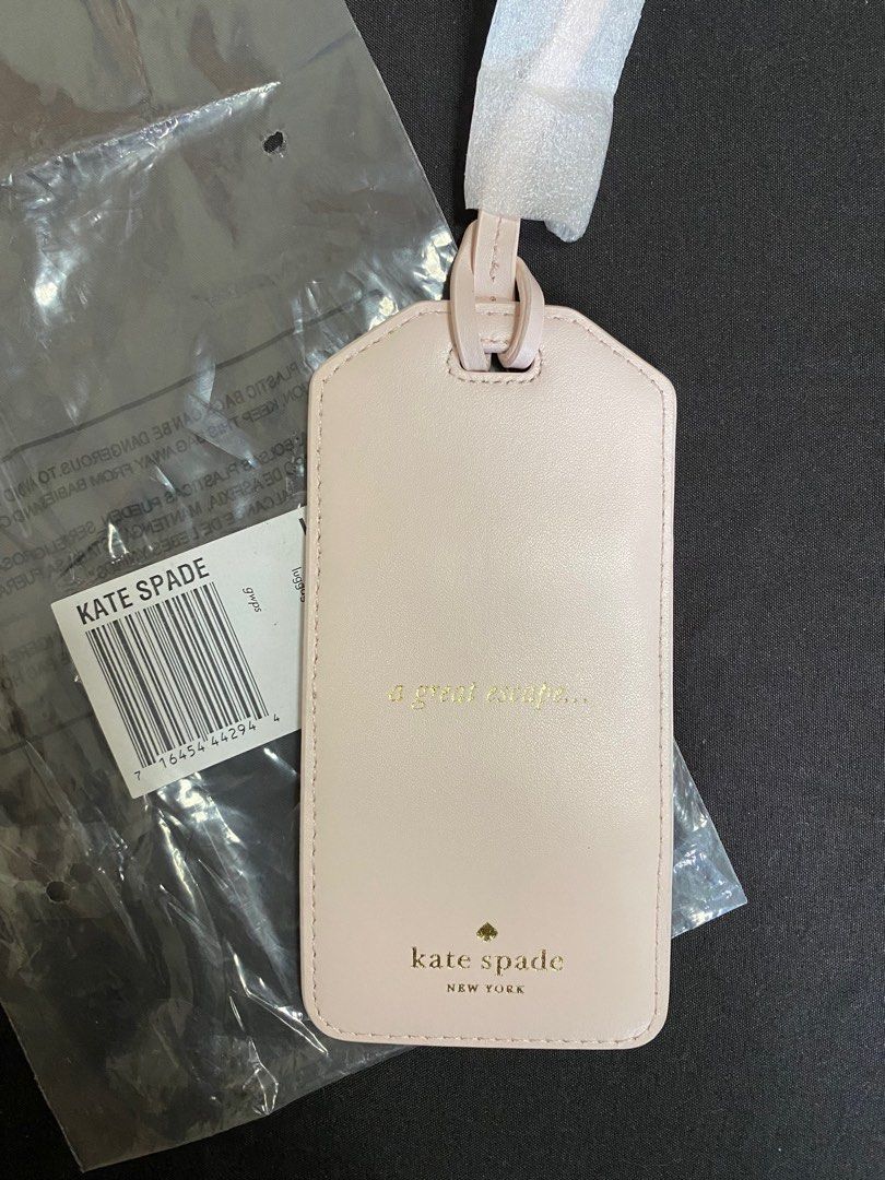 Kate spade luggage tag, Women's Fashion, Bags & Wallets, Wallets & Card