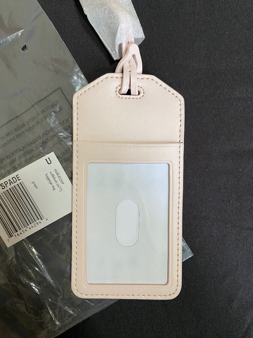 Kate spade luggage tag, Women's Fashion, Bags & Wallets, Wallets & Card