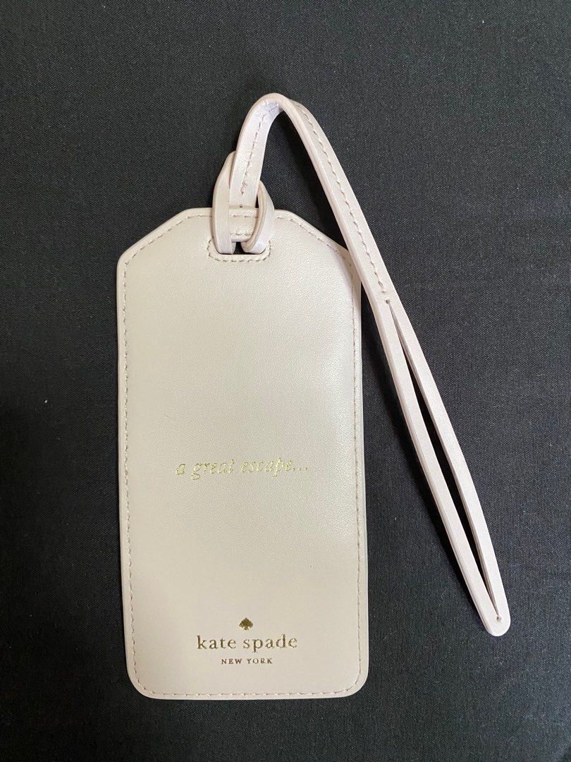 Kate spade luggage tag, Women's Fashion, Bags & Wallets, Wallets & Card