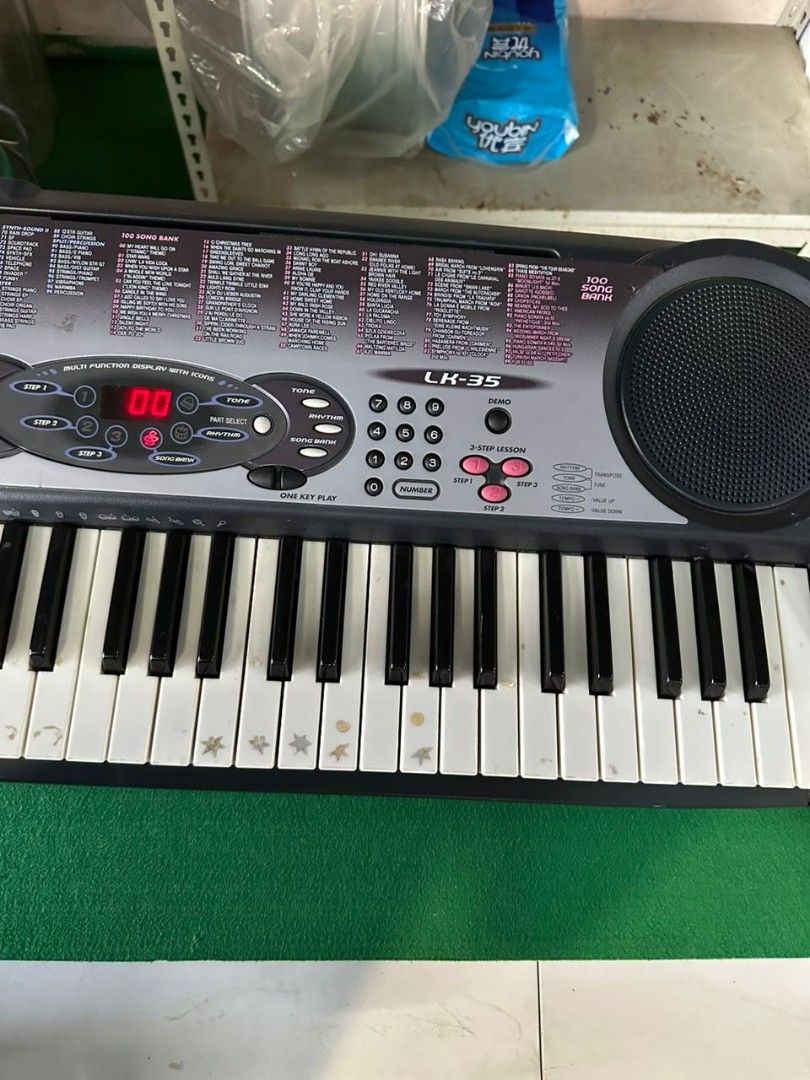 Keyboard Casio LK 35 Hobbies Toys Music Media Musical
