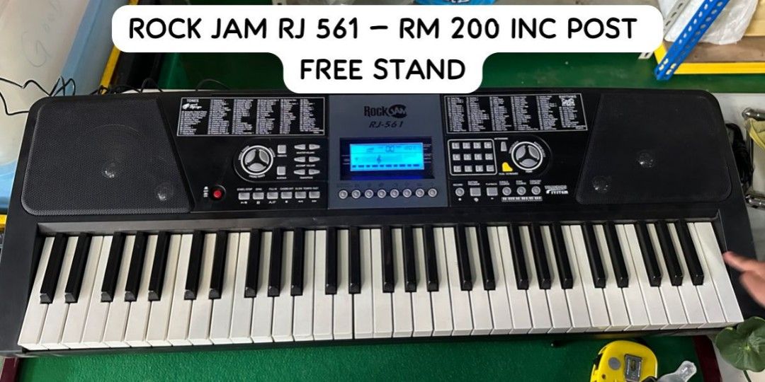 Keyboard Rock Jam RJ 561