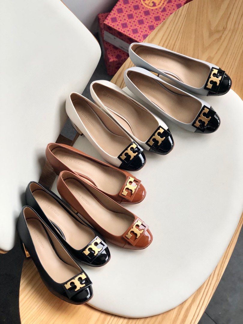 Tory burch clearance logo shoes