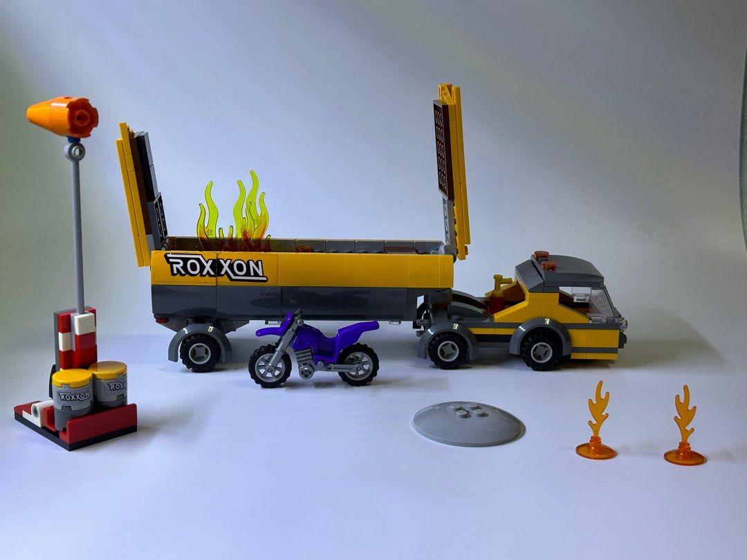 Tanker clearance truck takedown