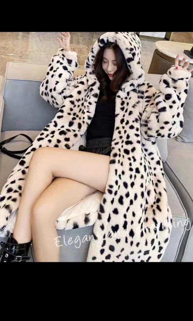 Dalmation print jacket shop