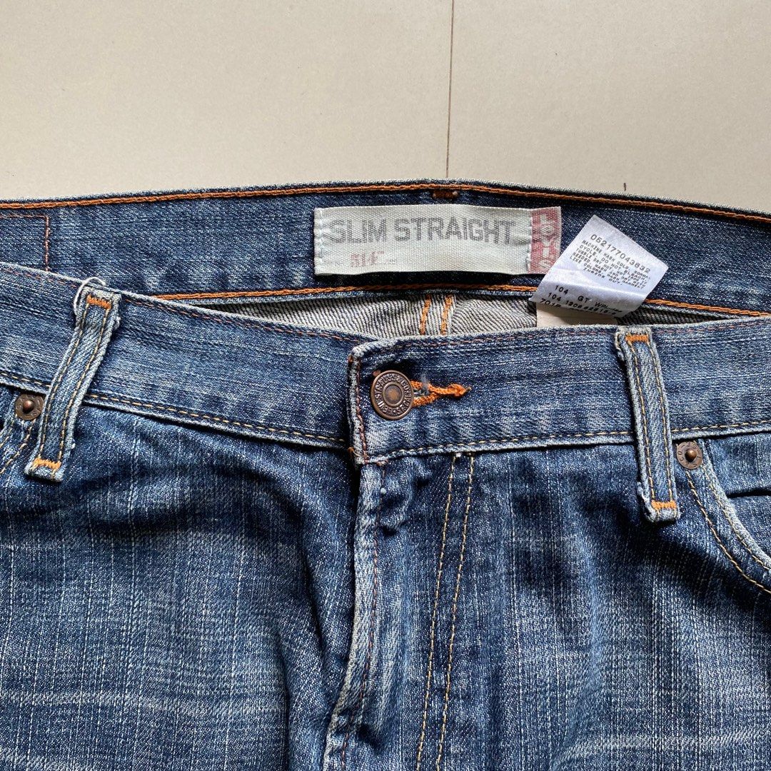Levis 514 slim clearance