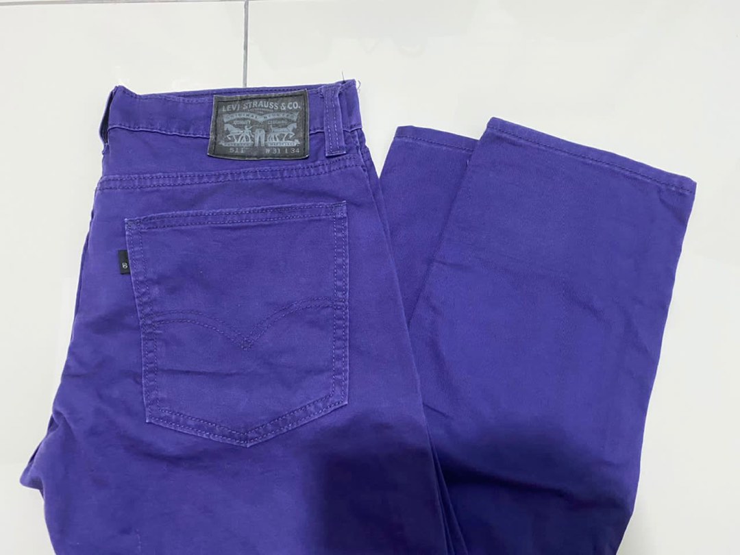 Purple levis 511 outlet