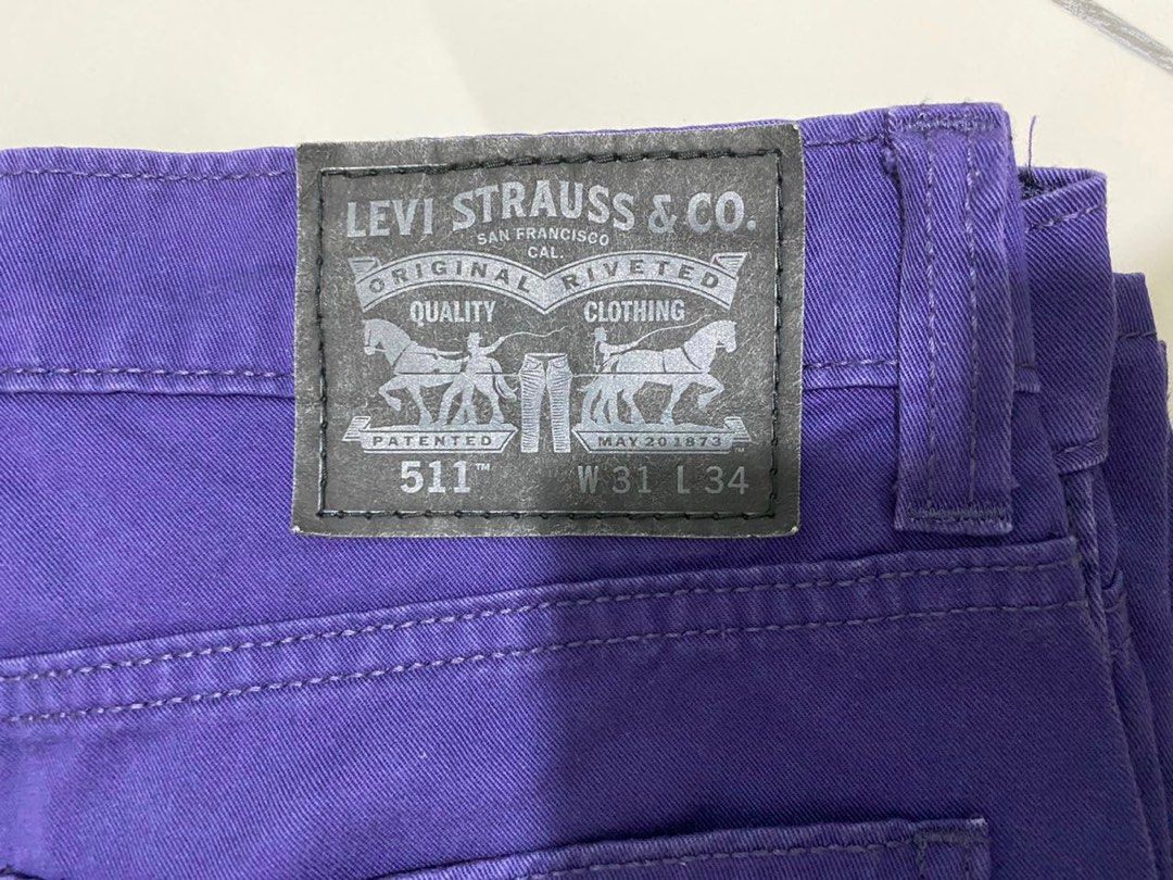 Purple 2025 levis 511