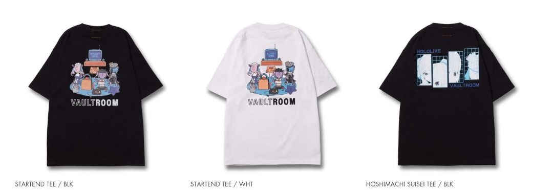 [Limited PO till 30 Aug 2023] Hololive Suisei Aqua Towa hoodie T shirt  startend