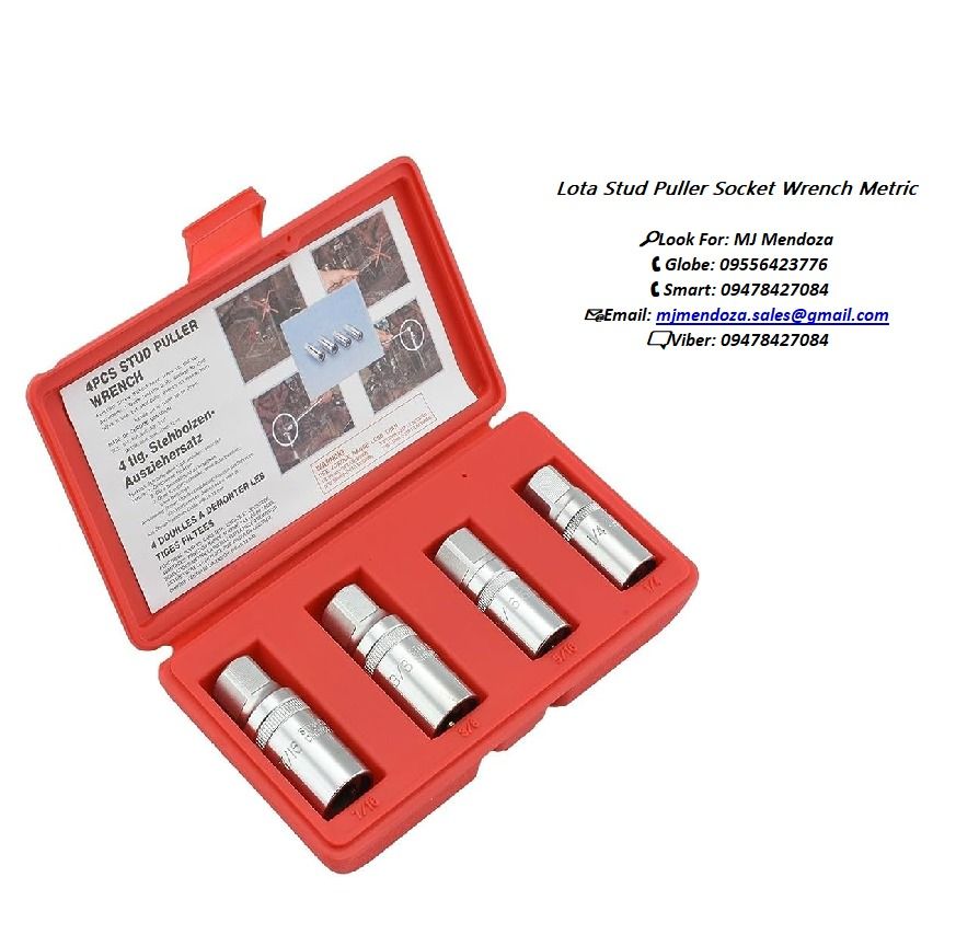 Lota Stud Puller Socket Wrench Metric, Commercial & Industrial