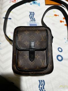M80793 Louis Vuitton Monogram Macassar Christopher Wearable Wallet