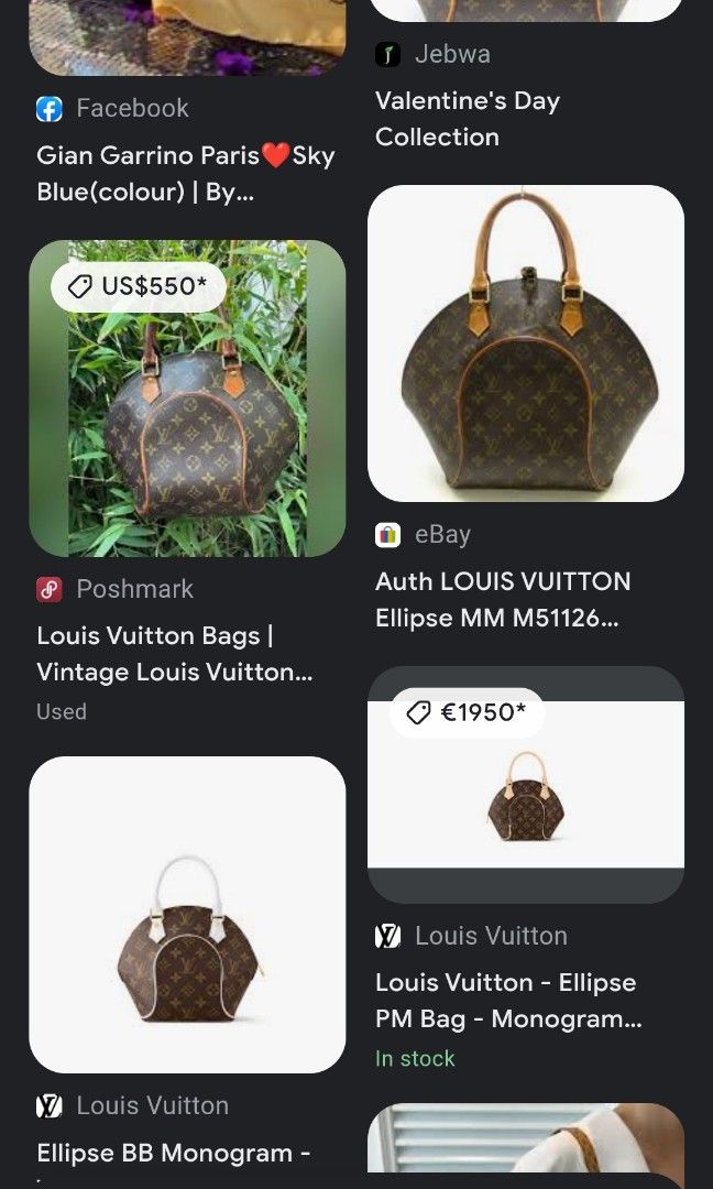 LOUIS VUITTON Ellipse MM Handbag M51126｜Product Code