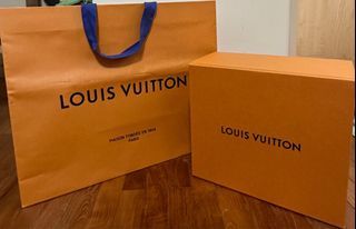 Louis Vuitton, Other, Louis Vuitton Empty Box Ribbon Blank Card Cover