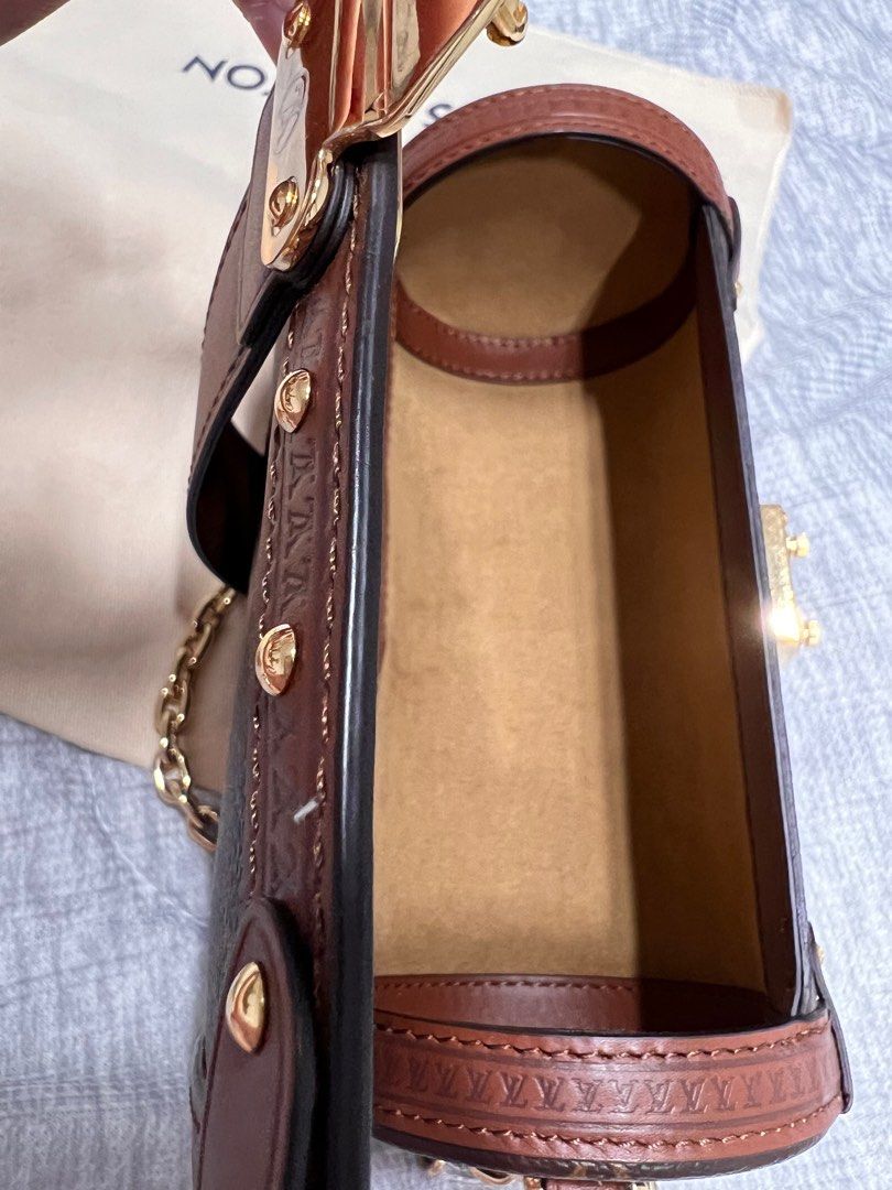 Louis Vuitton - Authenticated Papillon Trunk Handbag - Leather Brown for Women, Never Worn